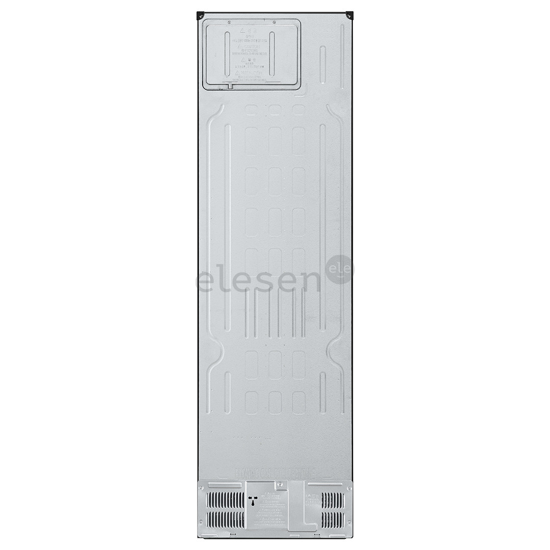 LG, NoFrost, 387 L, aukštis 203 cm, juodas - Šaldytuvas