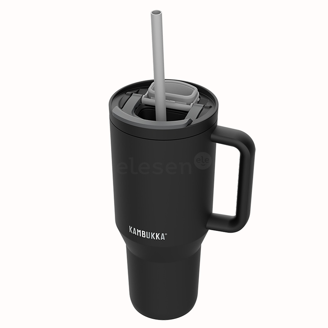 Kambukka Rio Tumbler, 950 ml, Night Rider, black - Thermo mug