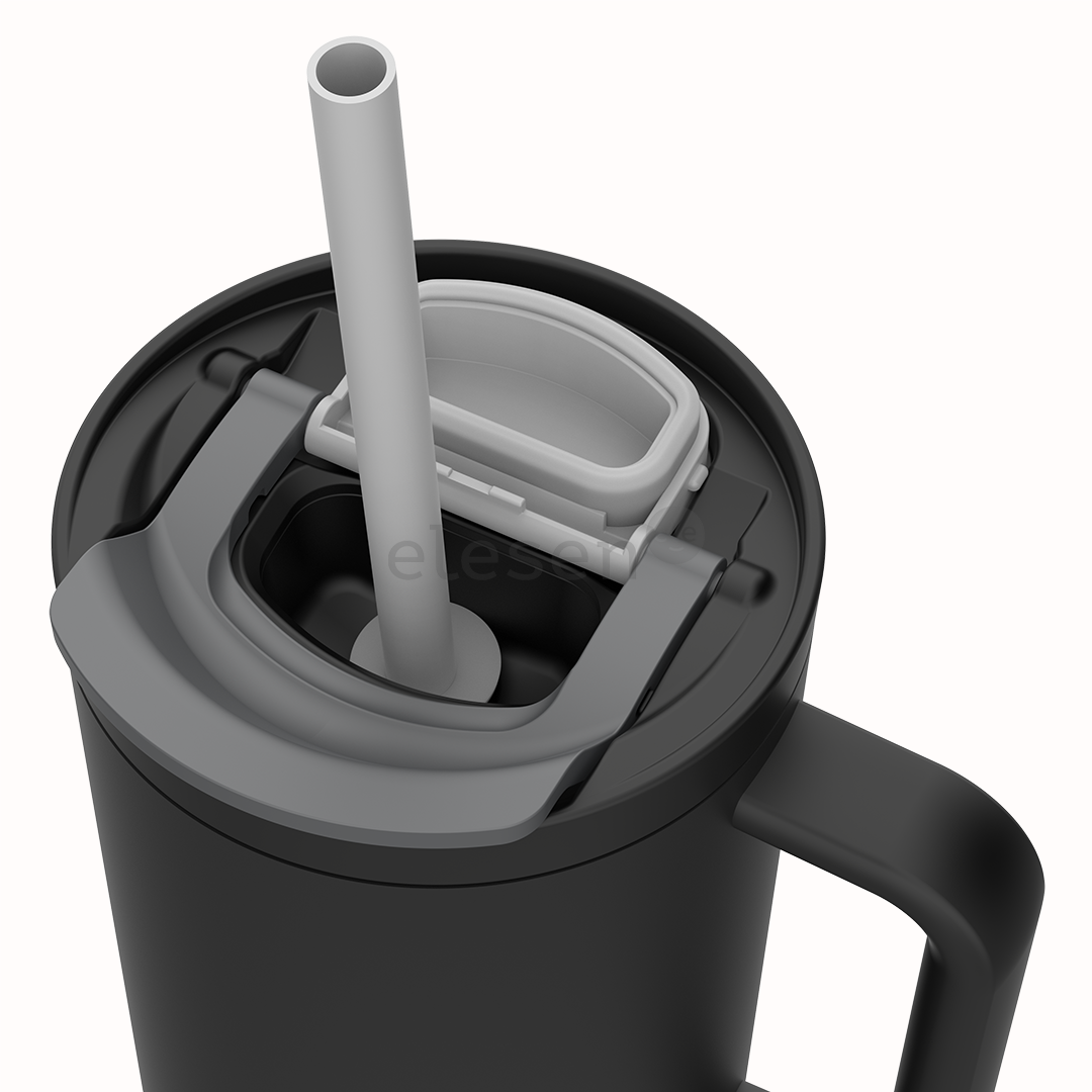 Kambukka Rio Tumbler, 950 мл, Night Rider, черный - Термокружка