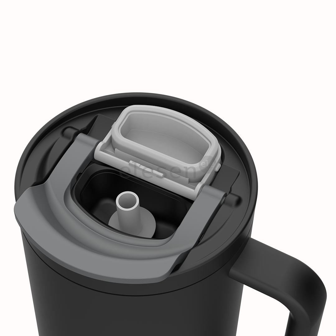 Kambukka Rio Tumbler, 950 мл, Night Rider, черный - Термокружка