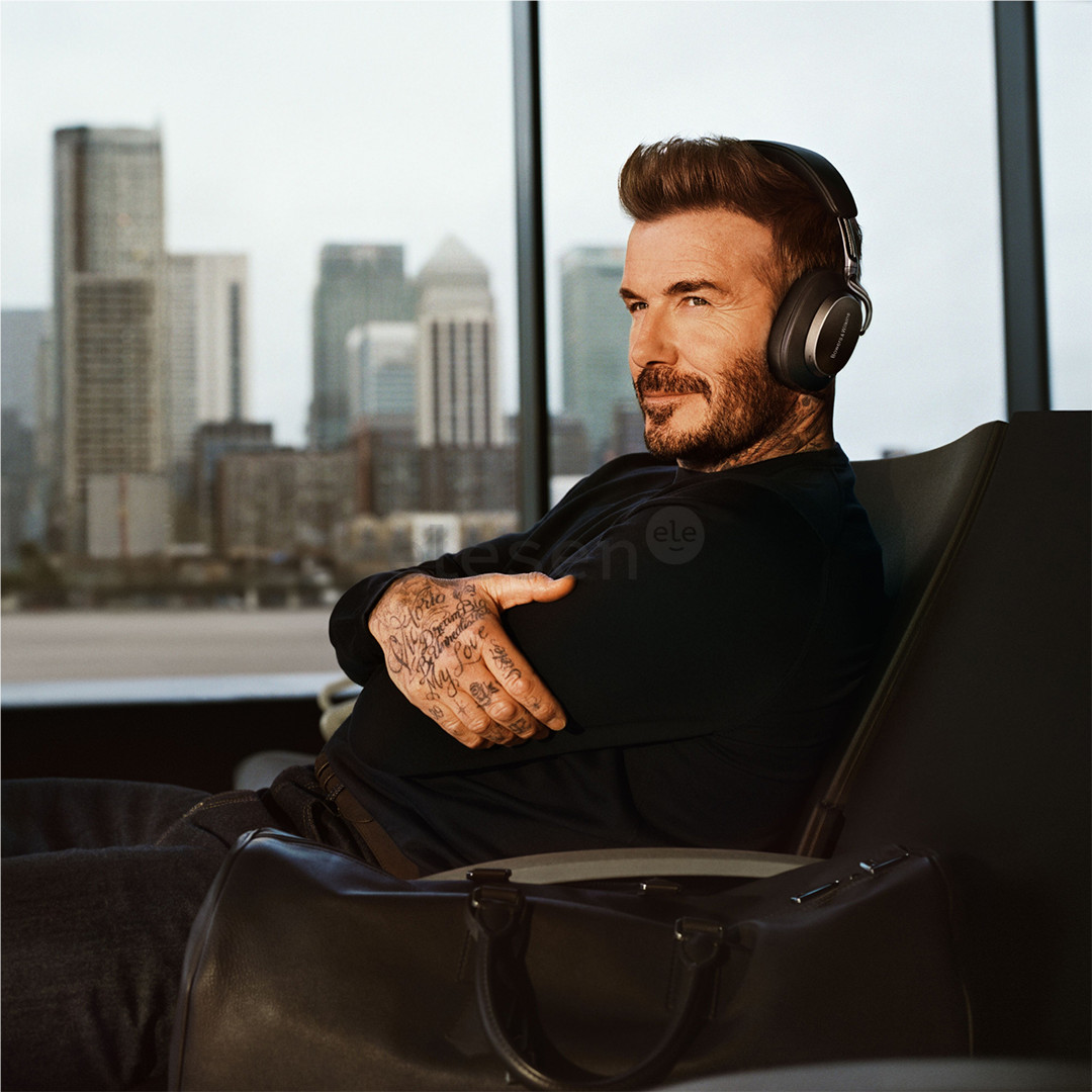 Bowers & Wilkins Px8 S2, juodos - Belaidės ausinės