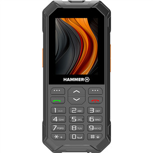 HAMMER 6 LTE, juodas - Mobilusis telefonas TEL000928
