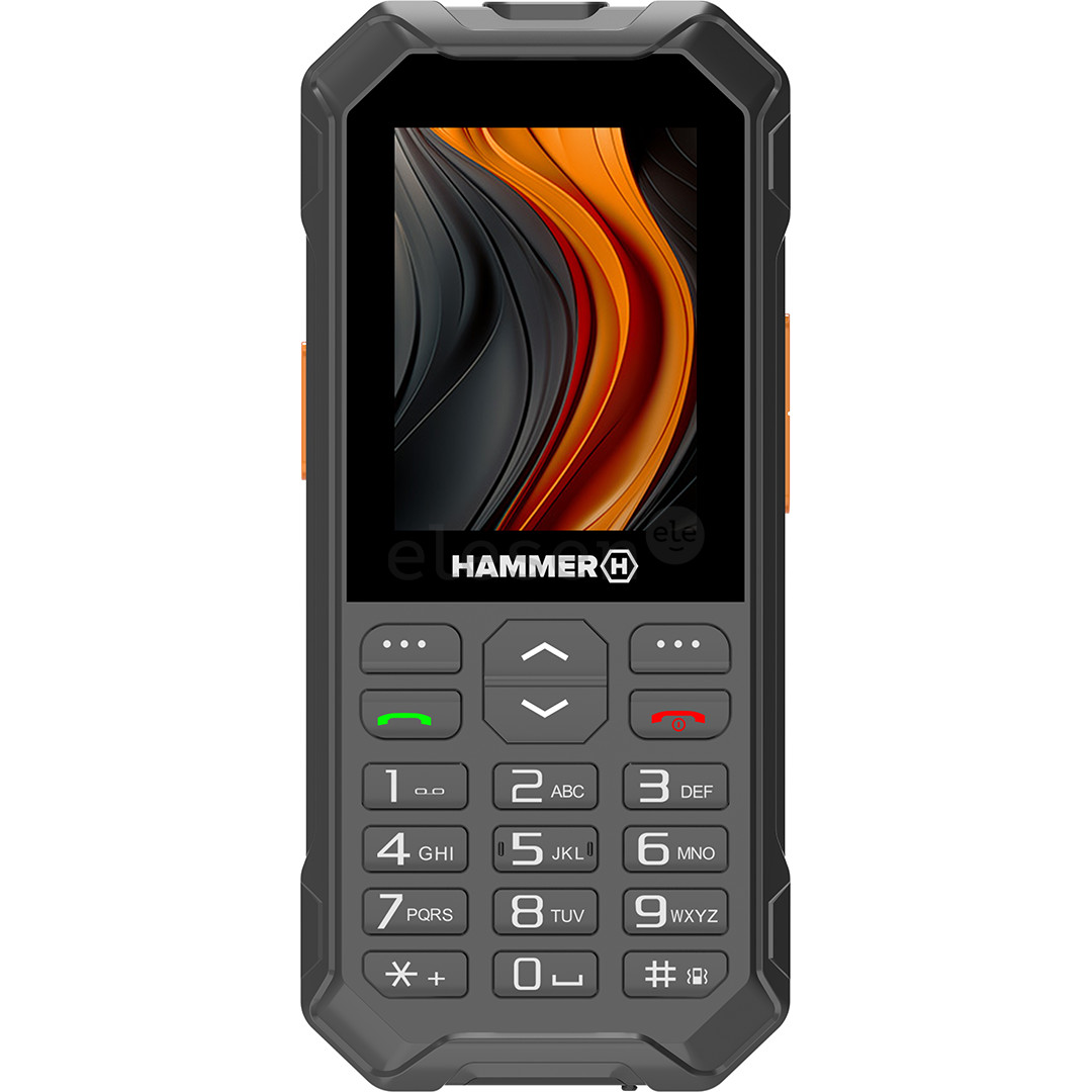 HAMMER 6 LTE, черный - Мобильный телефон