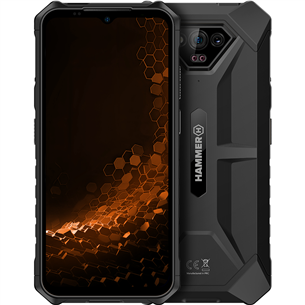 HAMMER Iron V, 6GB, 64GB, black - Smartphone TEL000912
