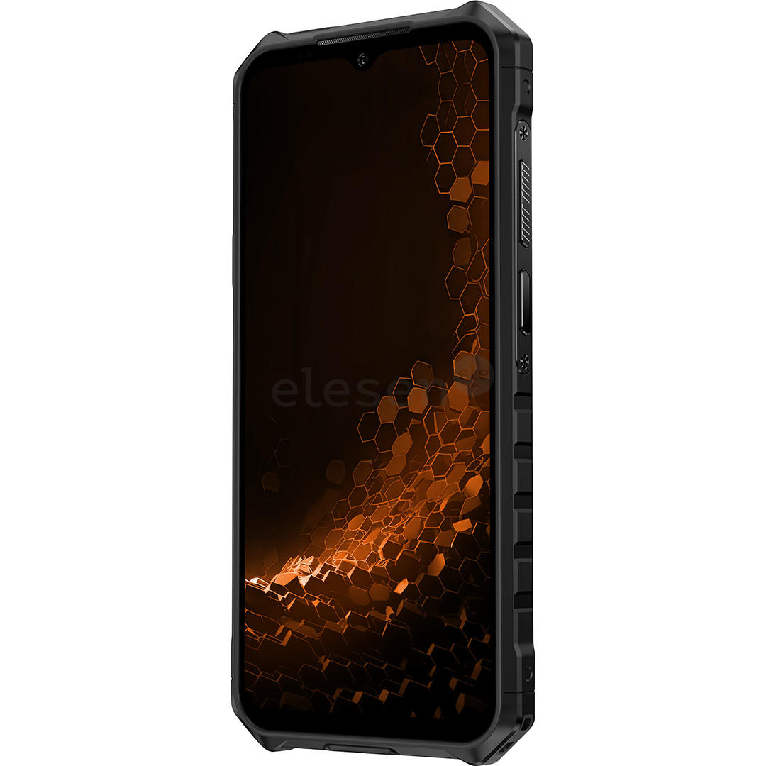 HAMMER Iron V, 6GB, 64GB, juodas - Išmanusis telefonas