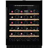 Electrolux 500 Series, 52 bottles, height 82 cm, black - Built-in Wine Cooler