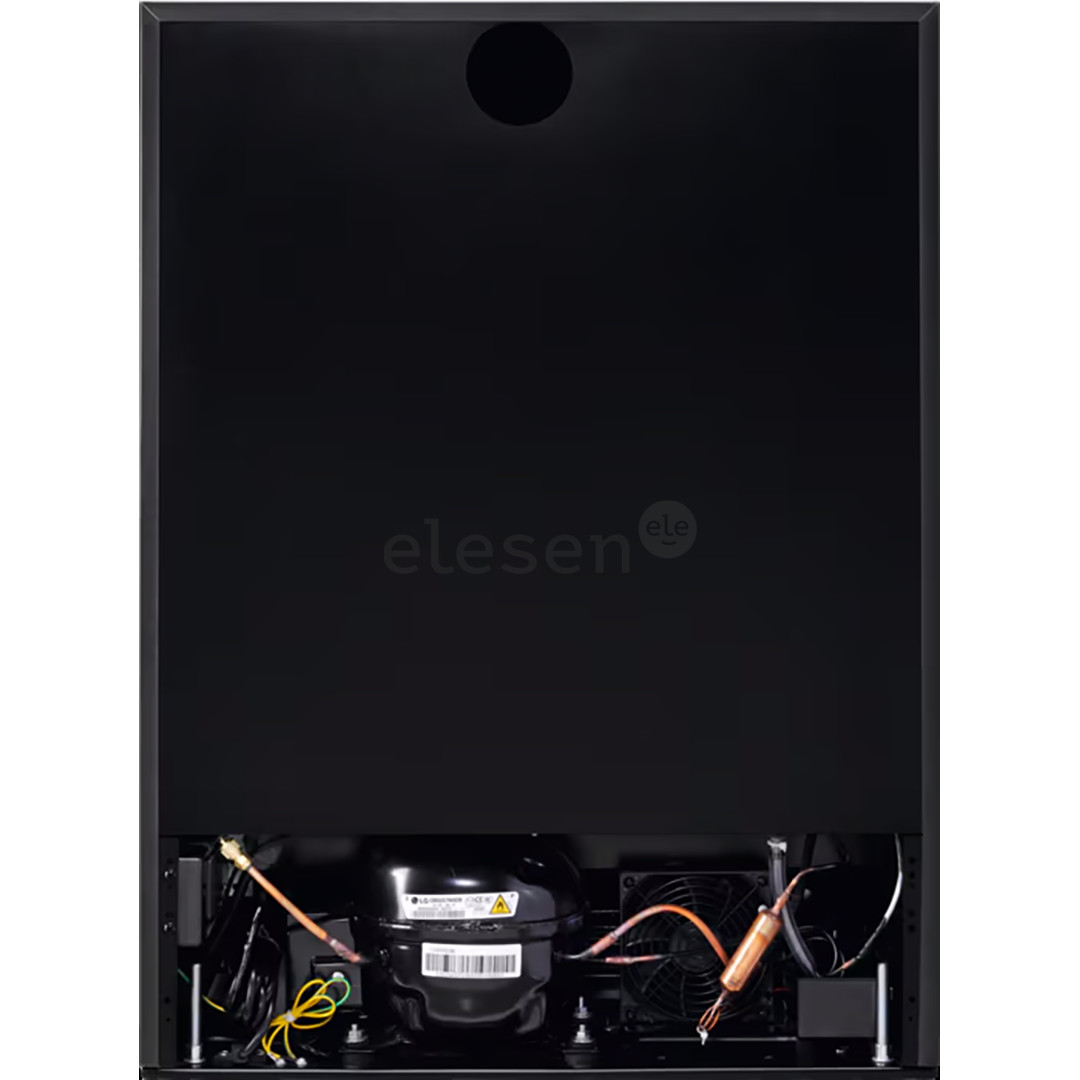 Electrolux 500 Series, 52 buteliai, aukštis 82 cm, juodas - Įmontuojamas vyno šaldytuvas