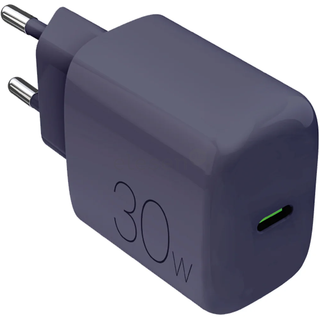 Puro DAILY 1, USB-C, 30 W, crown blue - Power adapter