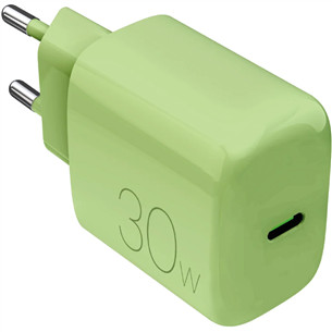 Puro DAILY 1, USB-C, 30 W, žalias - Įkroviklis PUTCUSBC30WDYGRN17