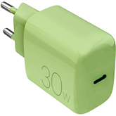 Puro DAILY 1, USB-C, 30 W, salted lime - Power adapter
