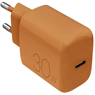 Puro DAILY 1, USB-C, 30 Вт, оранжевый - Зарядное устройство PUTCUSBC30WDYORA17