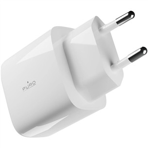 Puro DAILY 1, USB-C, 30 W, baltas - Įkroviklis