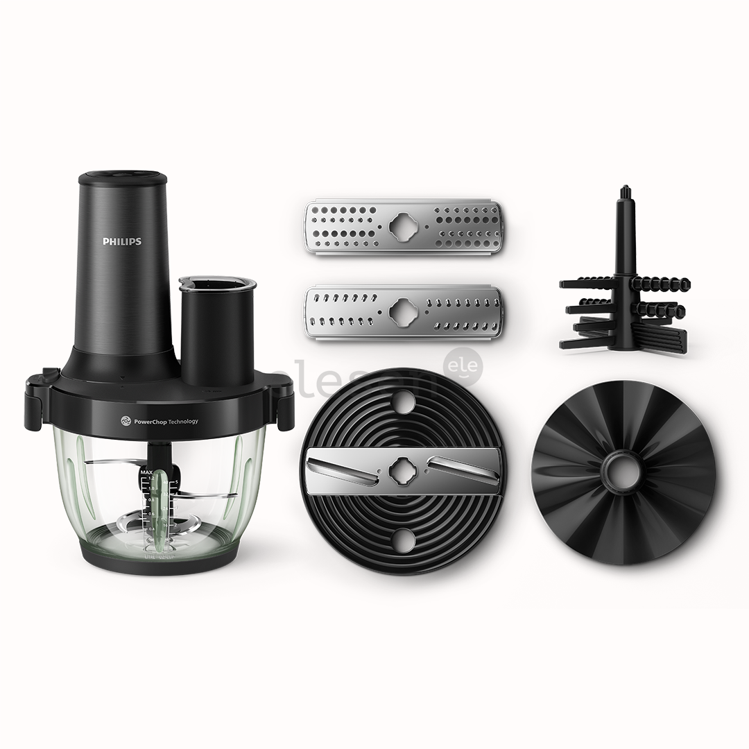 Philips Chopper Series 5000, 650 Вт, черный - Измельчитель