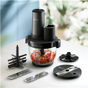 Philips Chopper Series 5000, 650 Вт, черный - Измельчитель