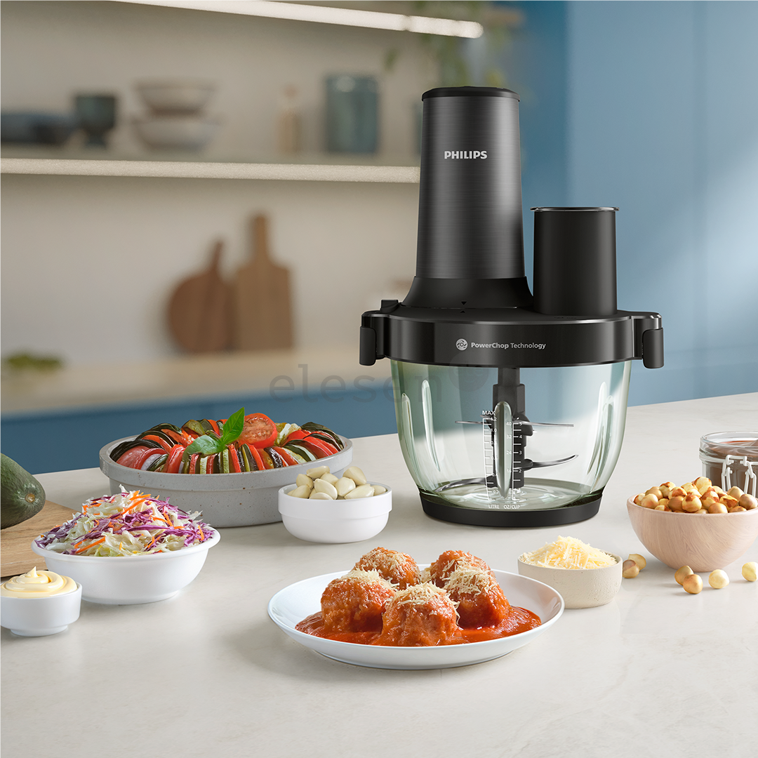 Philips Chopper Series 5000, 650 Вт, черный - Измельчитель