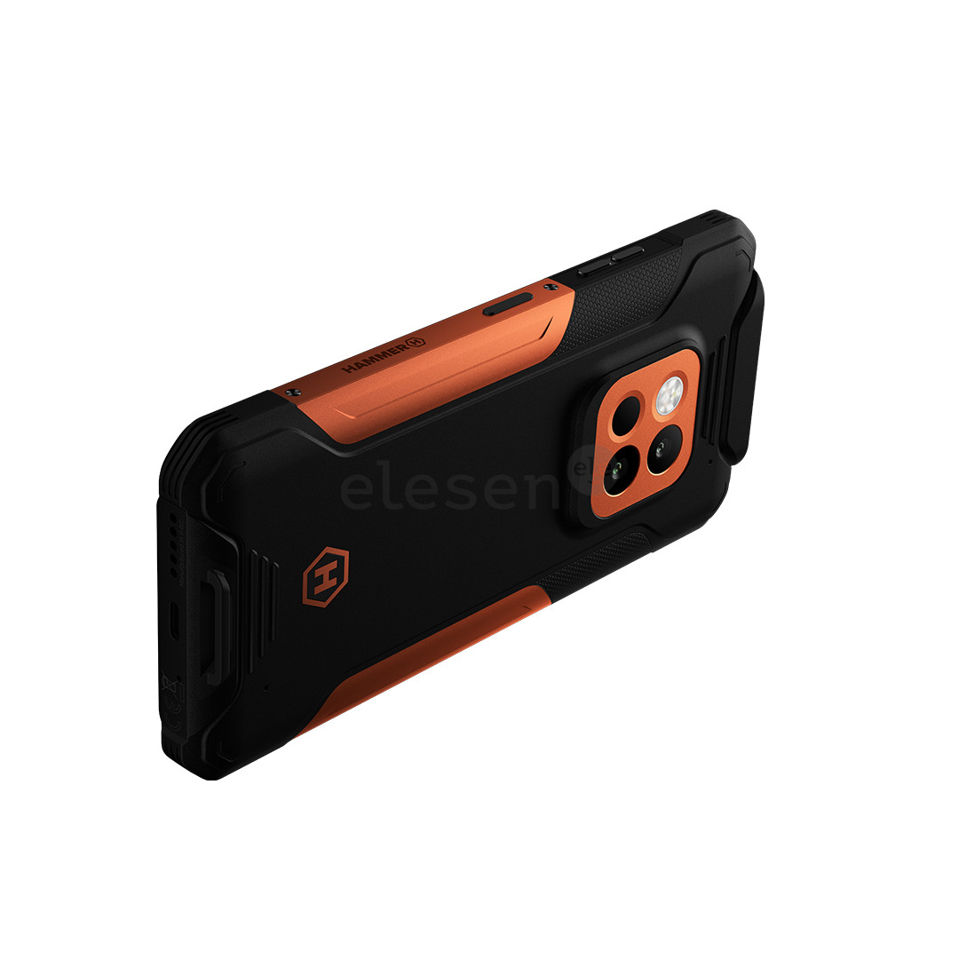 Hammer Construction 2 Thermal 5G, oranžinis - Išmanusis telefonas