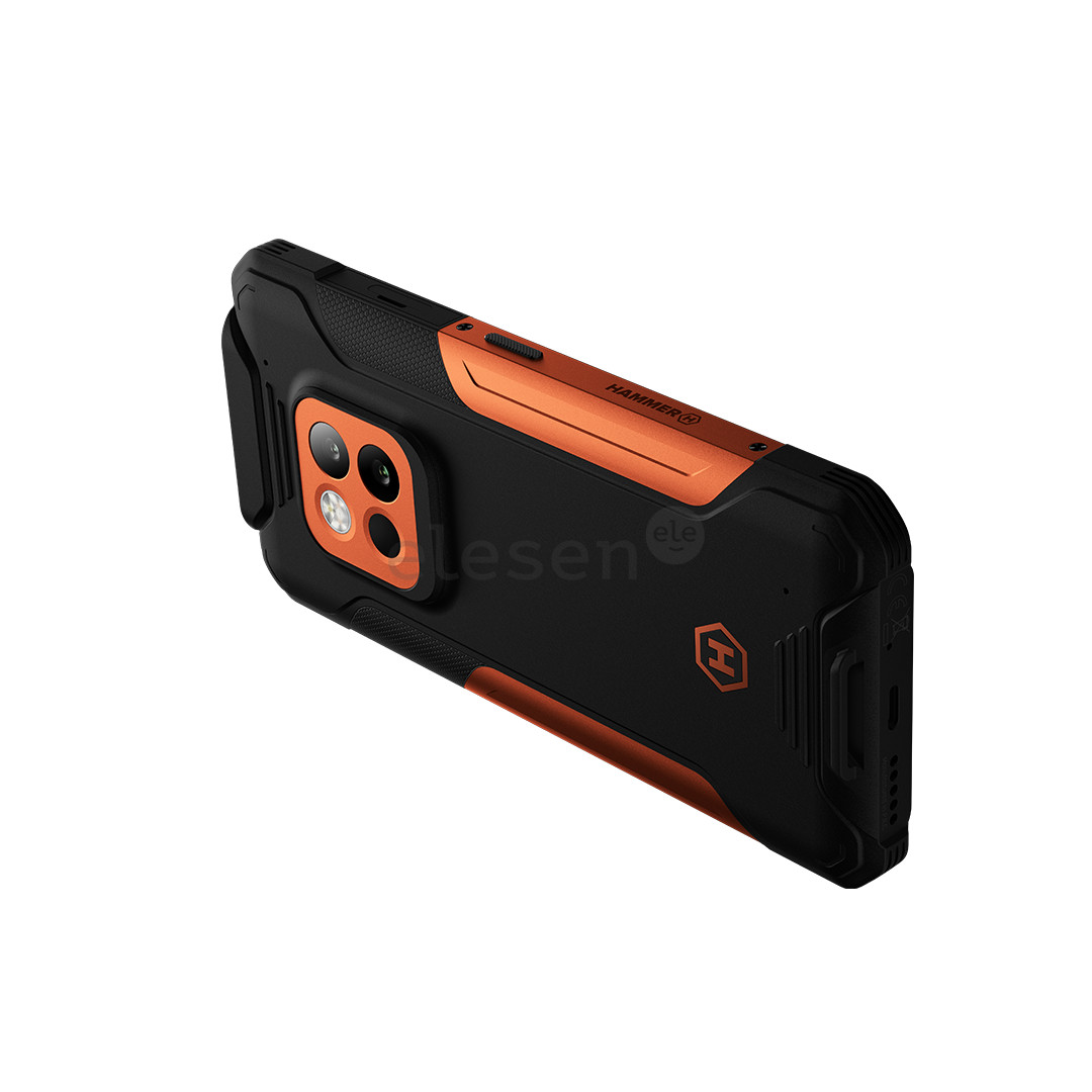 Hammer Construction 2 Thermal 5G, oranžinis - Išmanusis telefonas