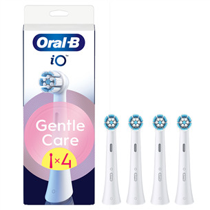 Braun Oral-B GentleCare White, 4 vnt. - Dantų šepetėlių antgaliai IQGC-2WHITE