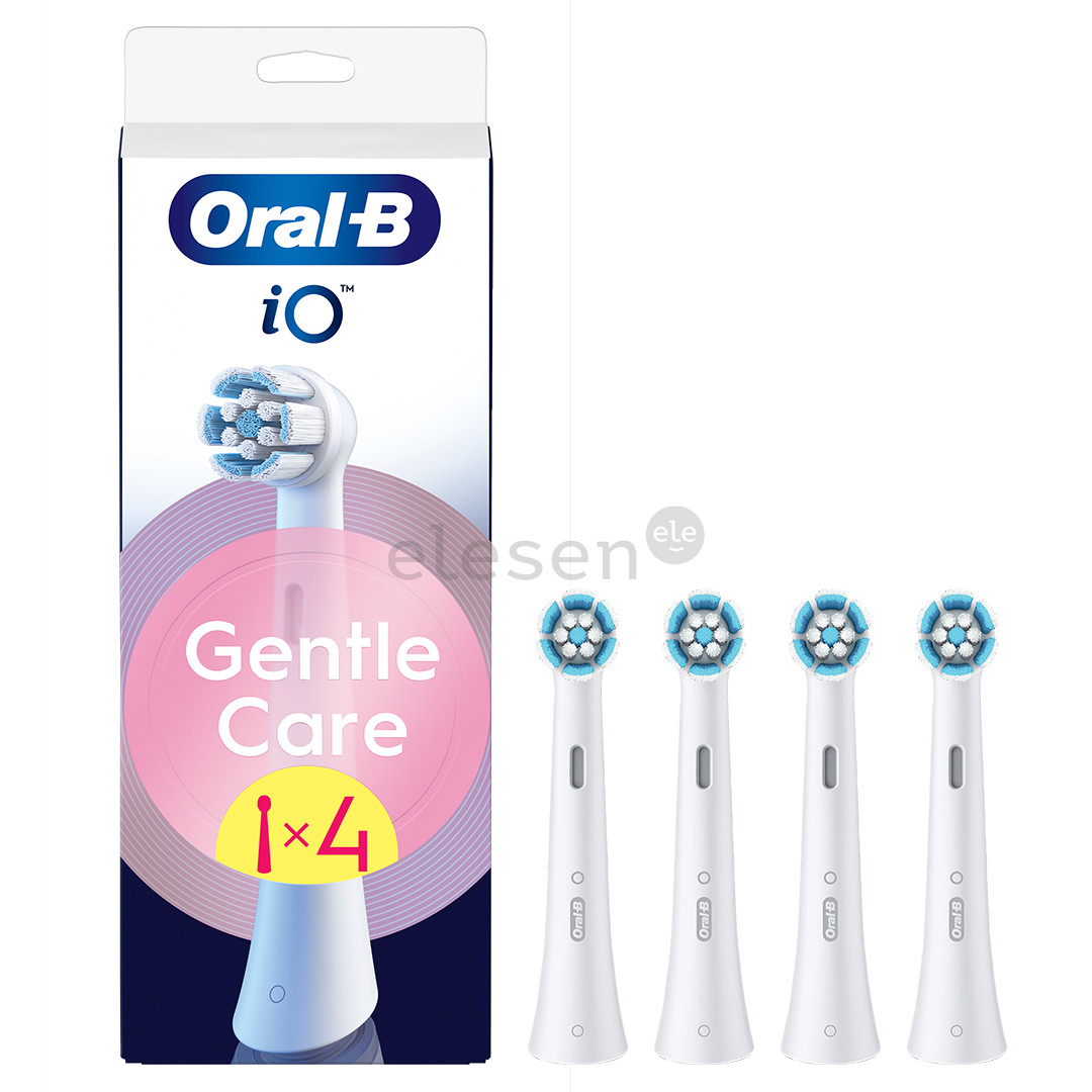 Braun Oral-B GentleCare White, 4 vnt. - Dantų šepetėlių antgaliai