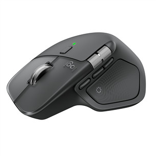 Logitech MX Master 4, tamsiai pilka - Belaidė pelė