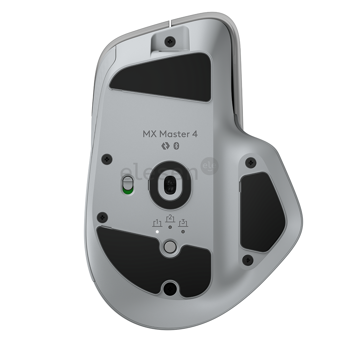 Logitech MX Master 4, šviesiai pilka - Belaidė pelė