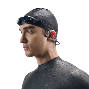 Shokz Open Swim Pro, pilkos - Belaidės ausinės