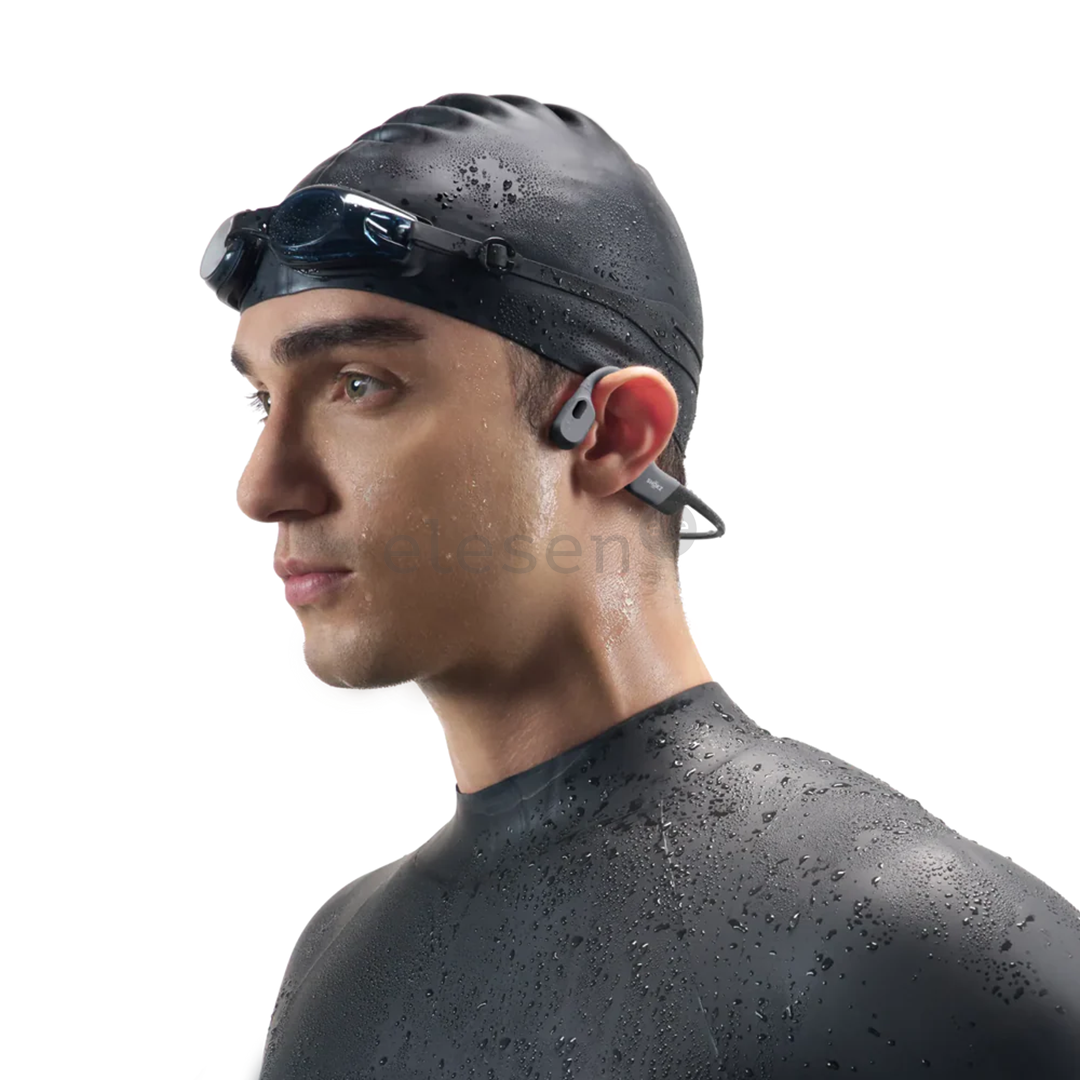 Shokz Open Swim Pro, pilkos - Belaidės ausinės