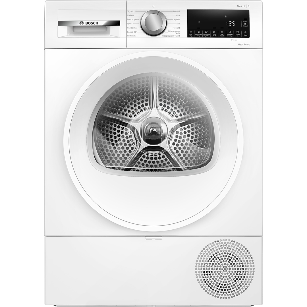 Bosch, Series 6, 9 кг, глубина 61,3 см - Сушильная машина