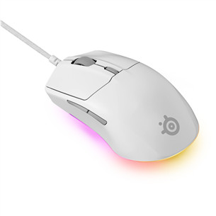 Steelseries Rival 3 Gen 2, balta - Pelė