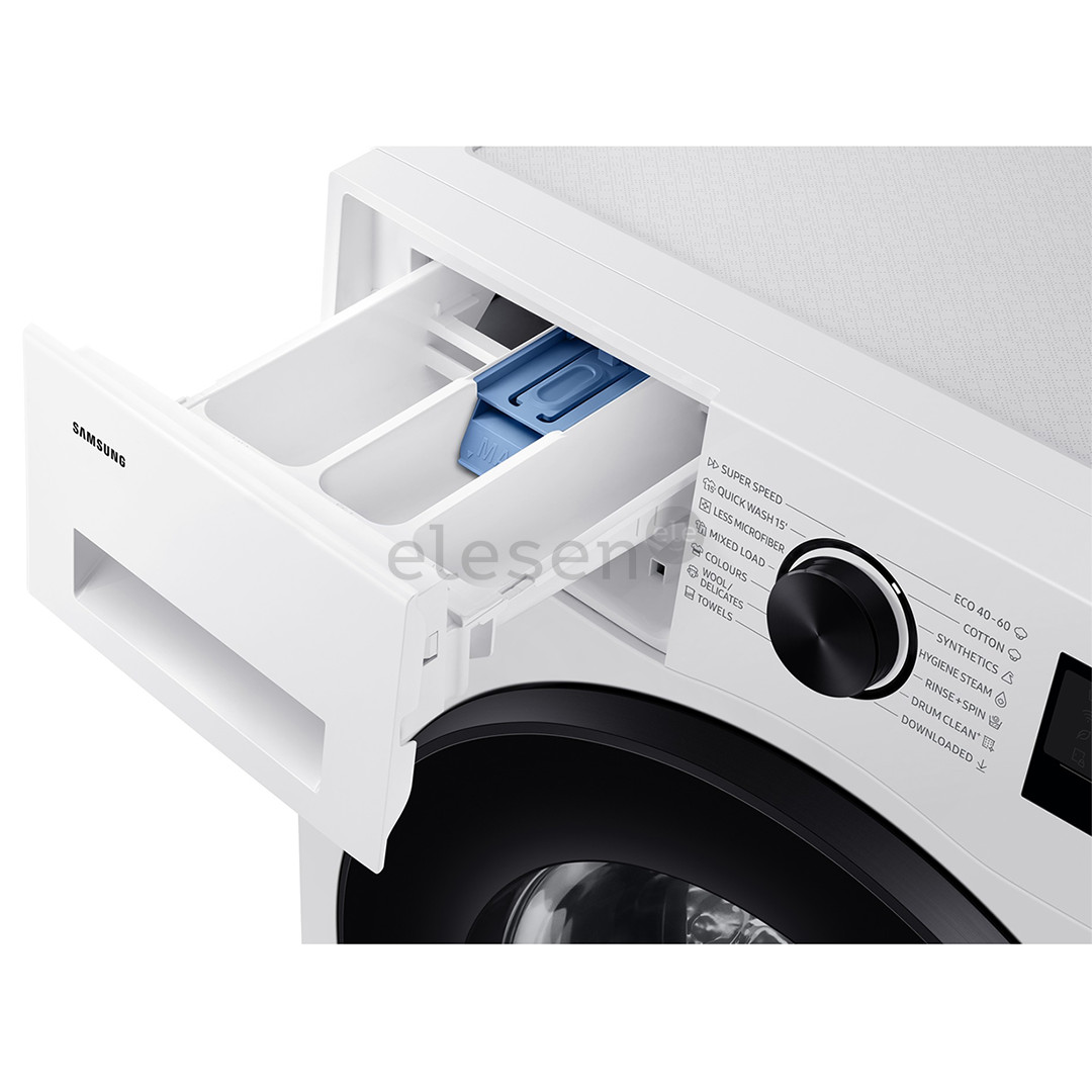 Samsung AI Ecobubble, 9 кг, глубина 48 см, 1400 об/мин - Стиральная машина с передней загрузкой