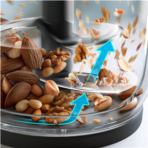 Philips 3000 Series, 450 W, juodas - Smulkintuvas