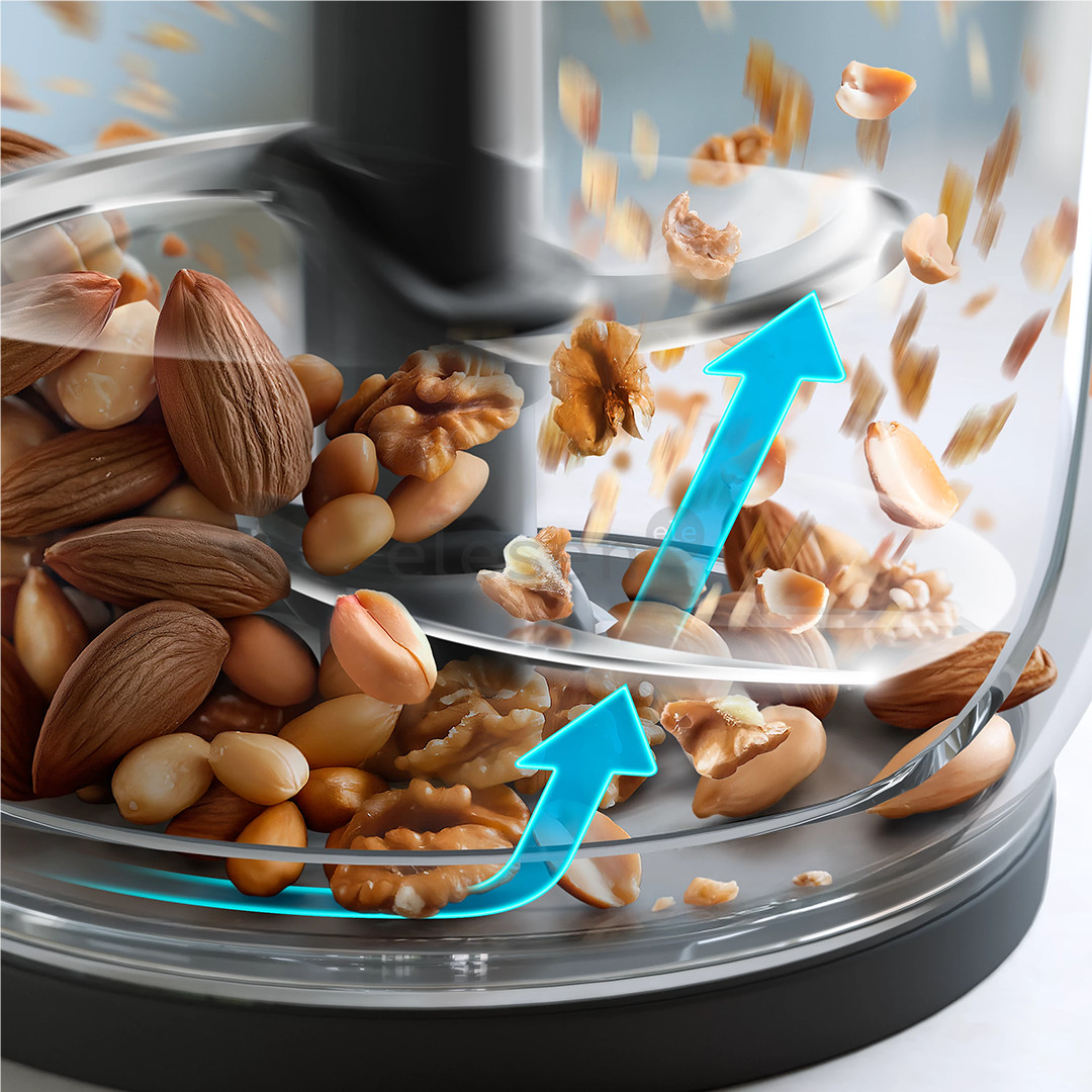 Philips 3000 Series, 450 W, juodas - Smulkintuvas