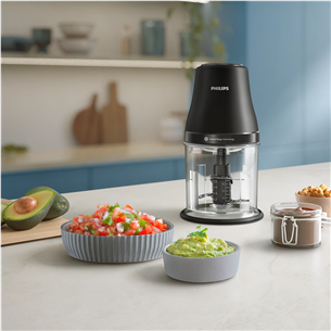 Philips 3000 Series, 450 W, black - Chopper