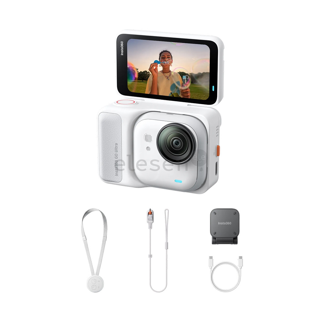 Insta360 GO Ultra Standard Bundle, balta - Veiksmo kamera
