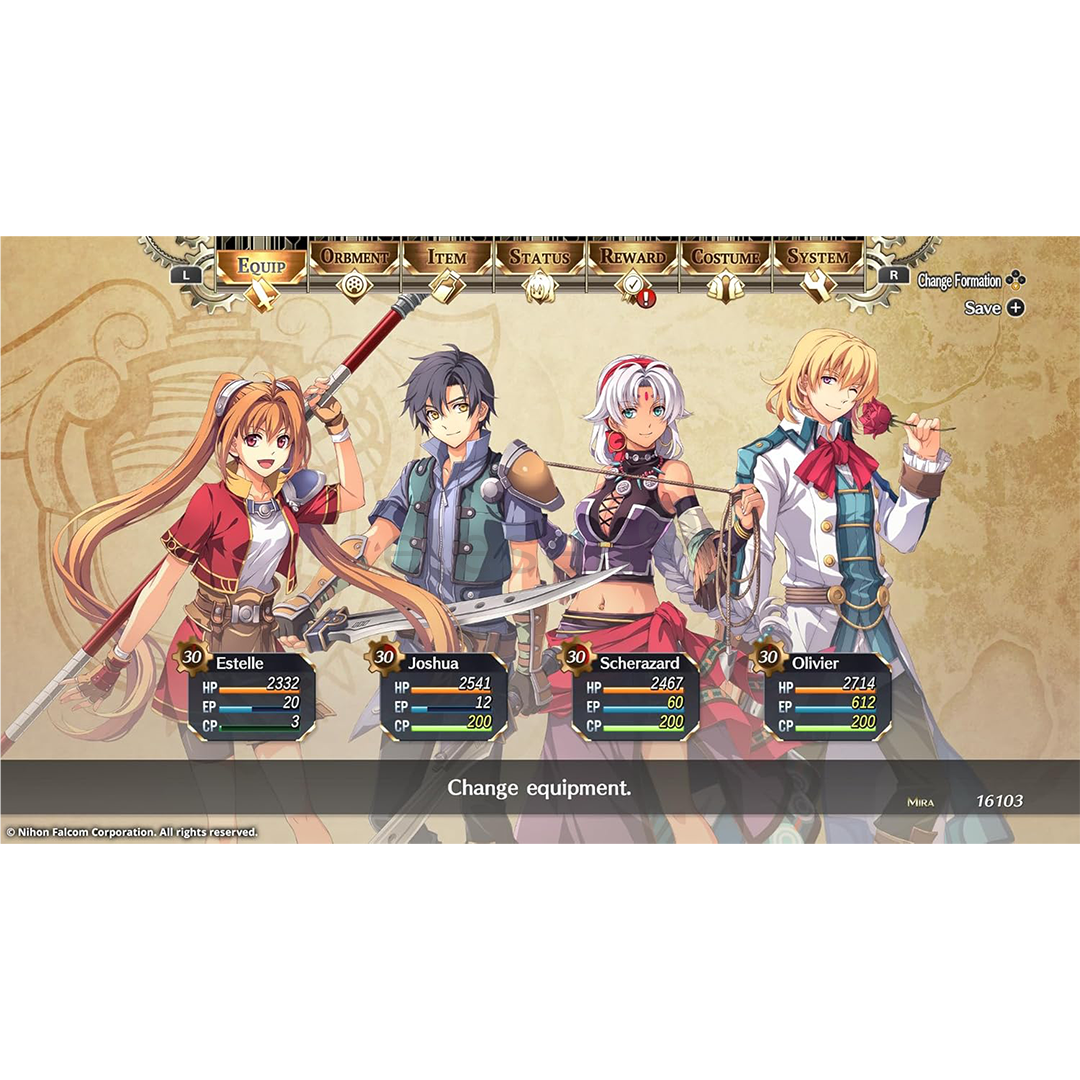 Trails in the Sky 1st Chapter Steelbook Edition, PlayStation 5 - Игра