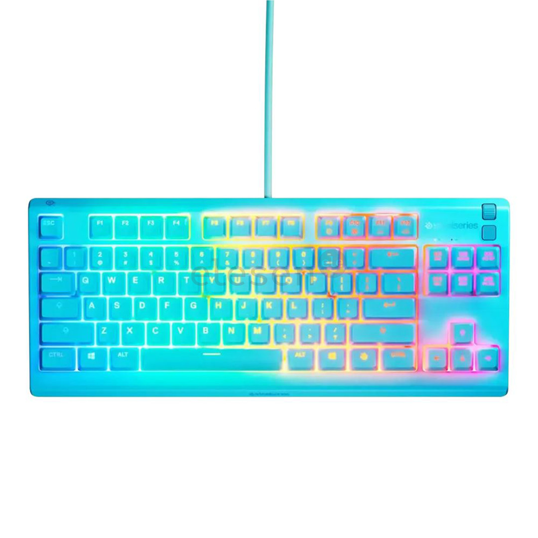 SteelSeries Apex 3 TKL, SWE, šviesiai mėlyna - Klaviatūra