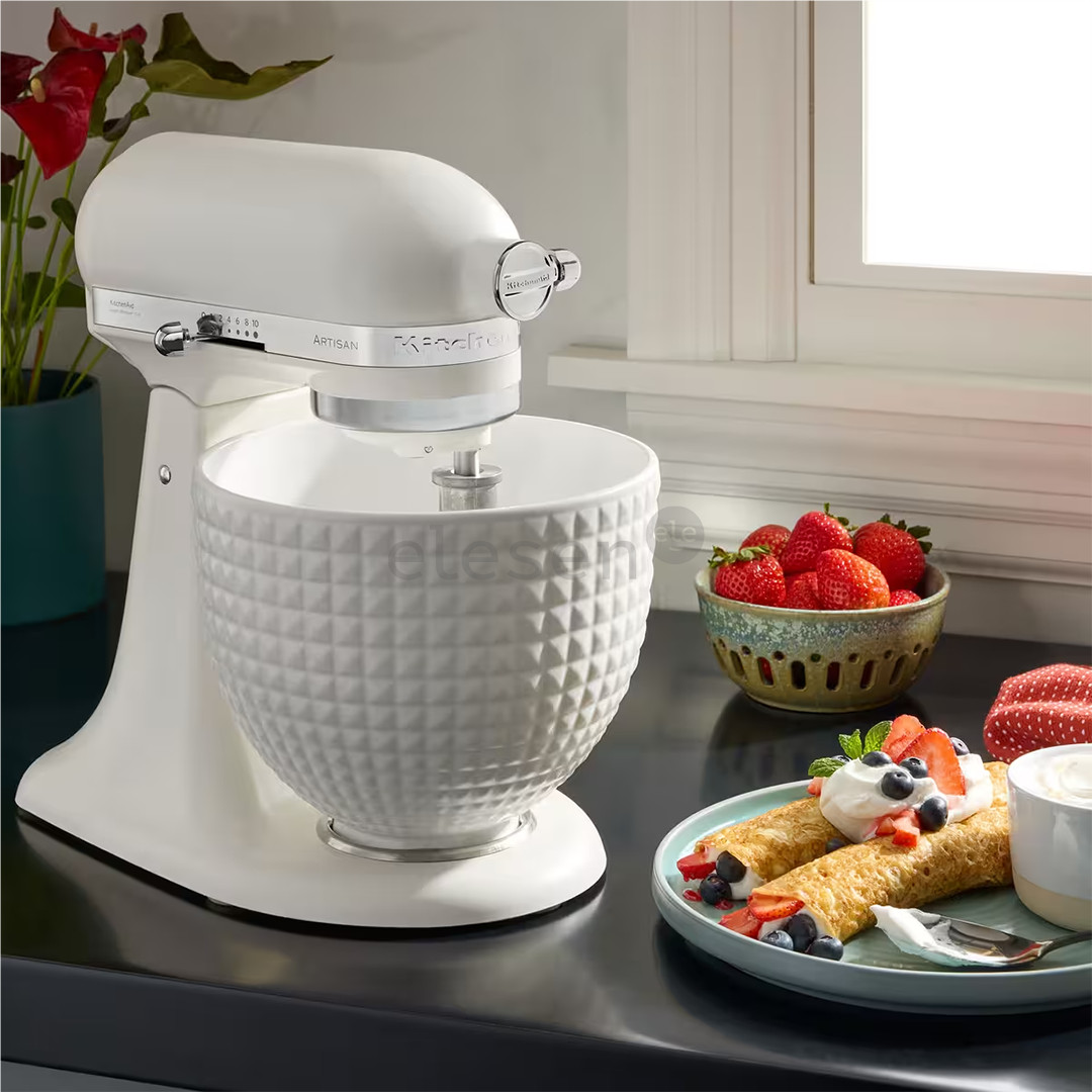 KitchenAid Artisan, 4.7 L, baltas - Virtuvinis kombainas
