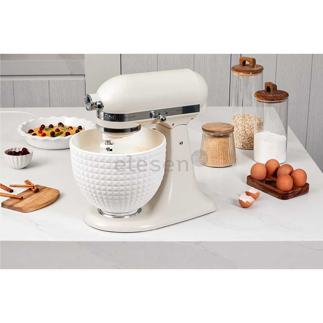 KitchenAid Artisan, 4.7 L, baltas - Virtuvinis kombainas