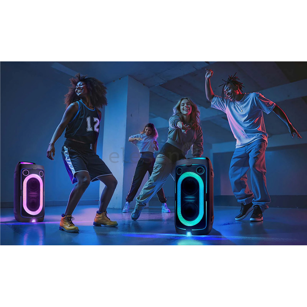 Samsung Sound Tower MX-ST40F, 160 Вт, черный - Колонка для вечеринок