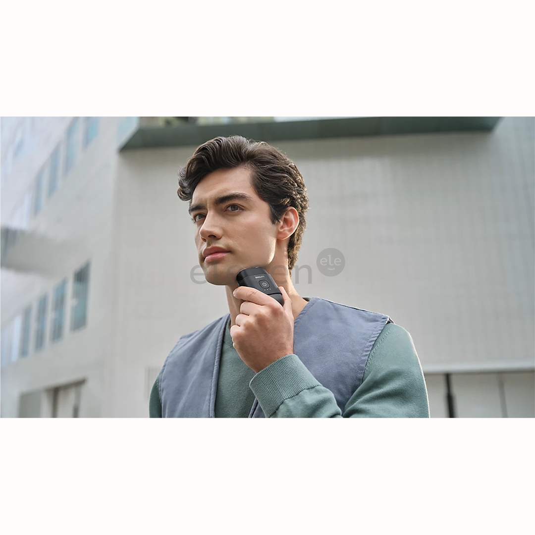 Philips Shaver 500 Series, juoda - Barzdaskutė