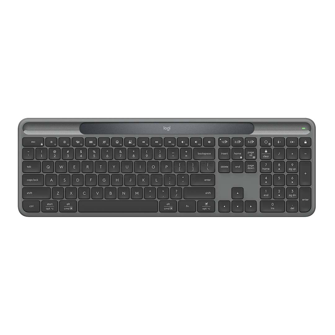 Logitech Signature Slim Solar+ K980, SWE, черный - Беспроводная клавиатура