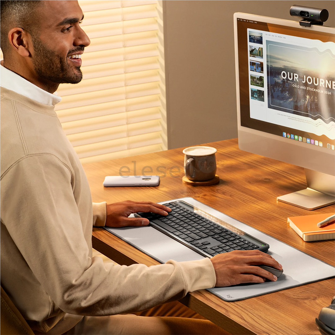 Logitech Signature Slim Solar+ K980, SWE, черный - Беспроводная клавиатура