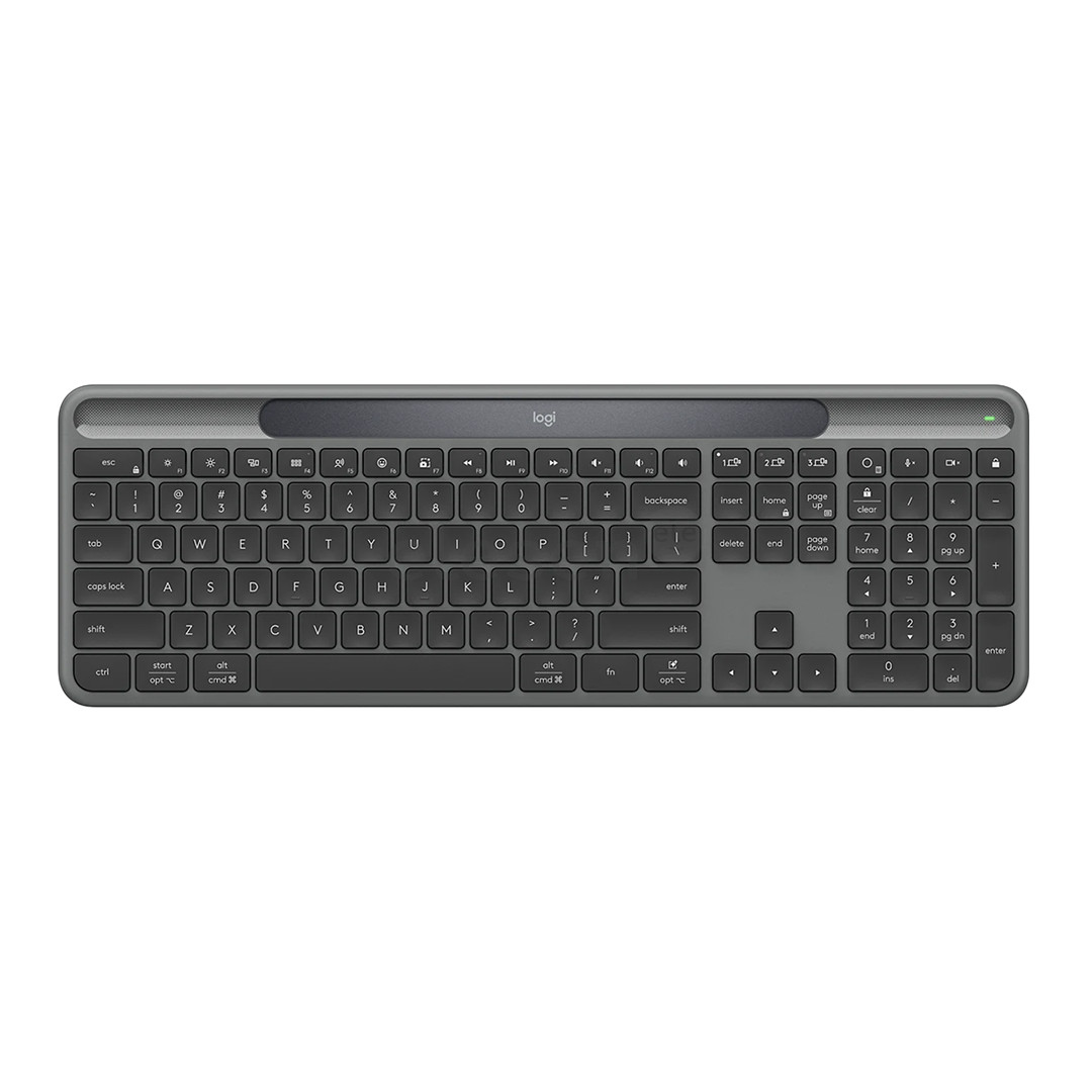 Logitech Signature Slim Solar+ K980, US, черный - Беспроводная клавиатура