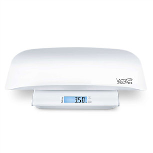 Beurer Polly, baltos - Daugiafunkcinės gyvūnų svarstyklės PP170