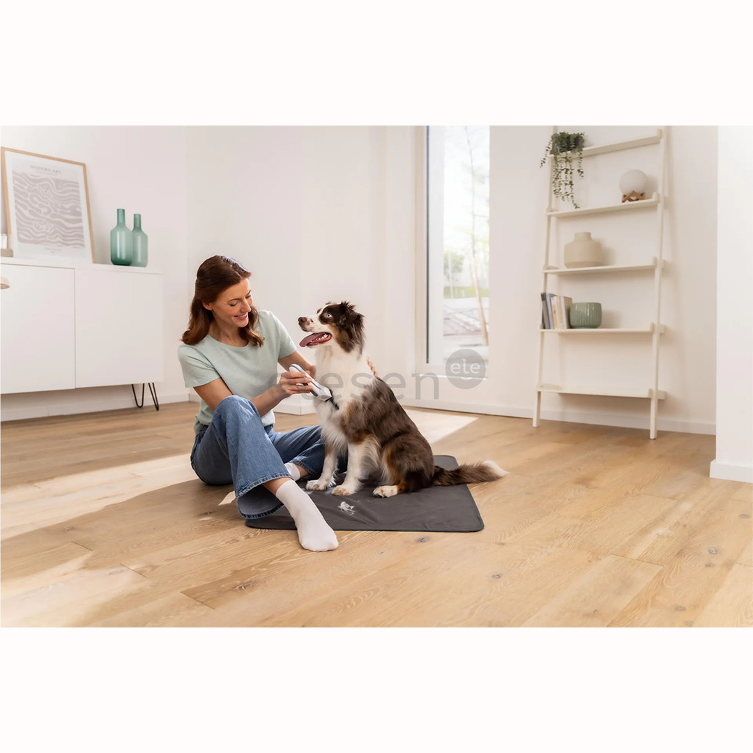 Beurer PP 110 „Fluffy“, balta - Gyvūnų plaukų kirpimo mašinėlė