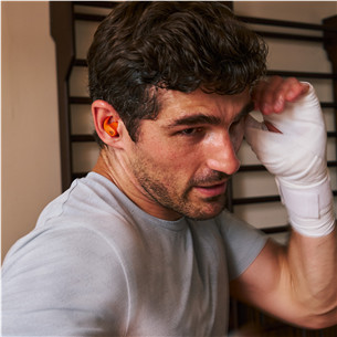 Beats Powerbeats Fit, оранжевый - Полностью беспроводные наушники