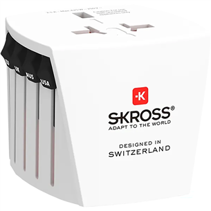 Skross MUV Micro, baltas - Kelioninis adapteris 7640326820369