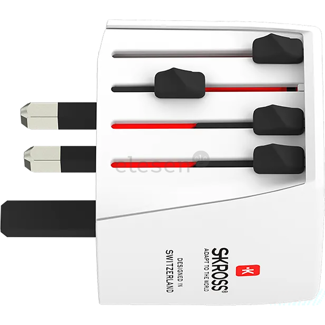 Skross MUV Micro, baltas - Kelioninis adapteris