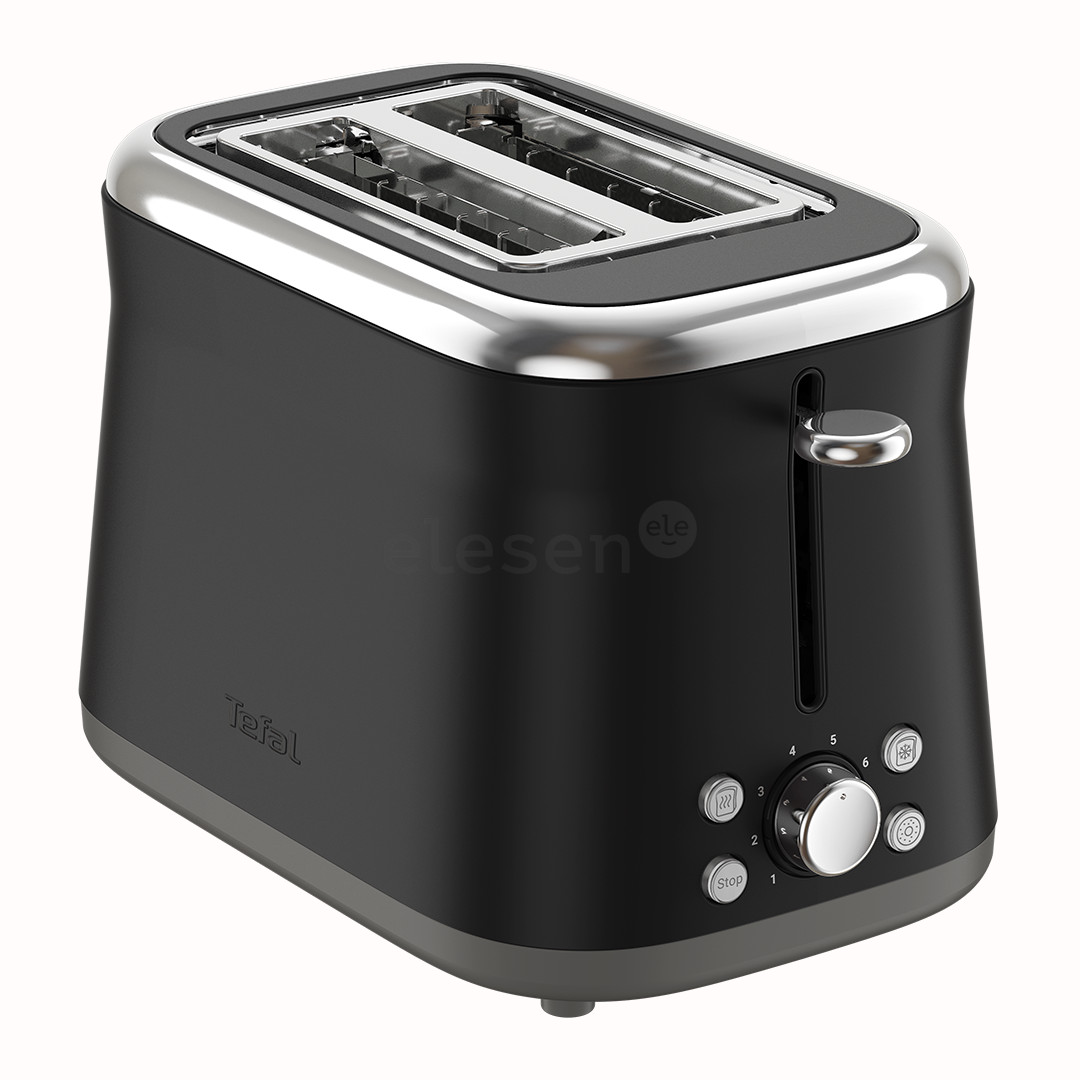 Tefal Collection, Retro, 850 W, black - Toaster
