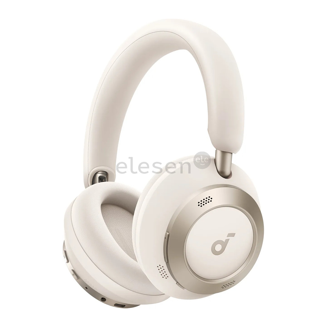 Soundcore Space One Pro, baltos - Belaidės ausinės